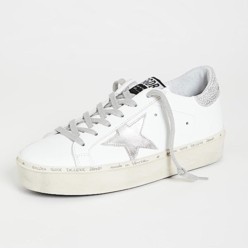Golden Goose Hi-Star Silver Sneaker Dupes